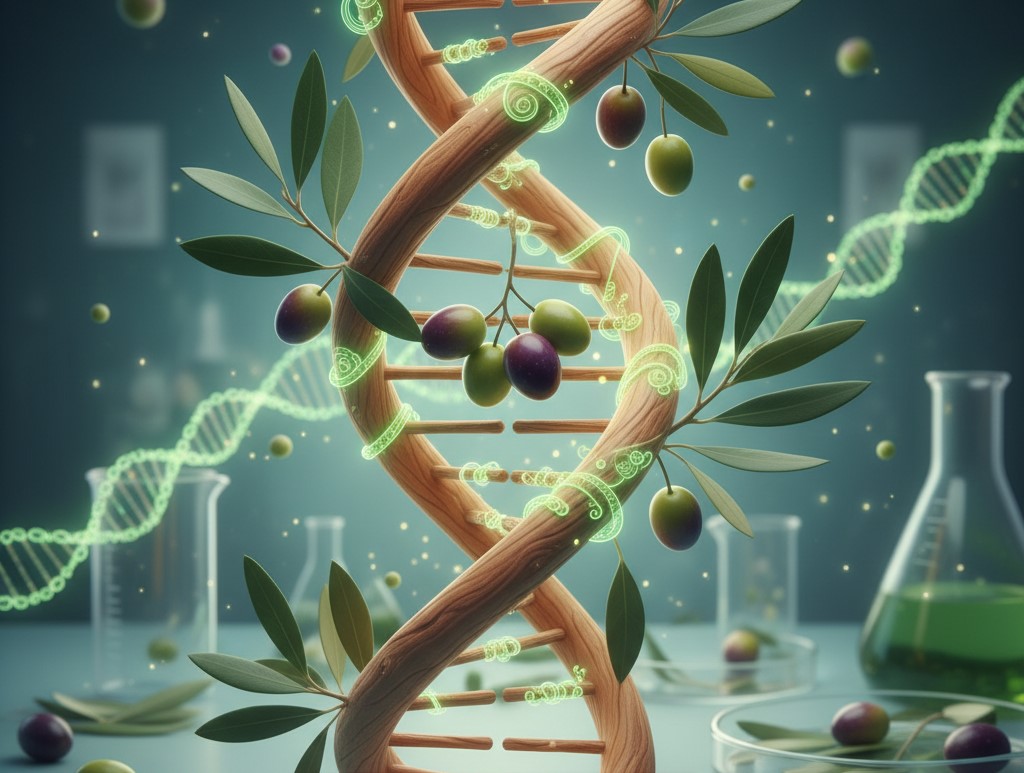 Concepto de mejora genética y ADN